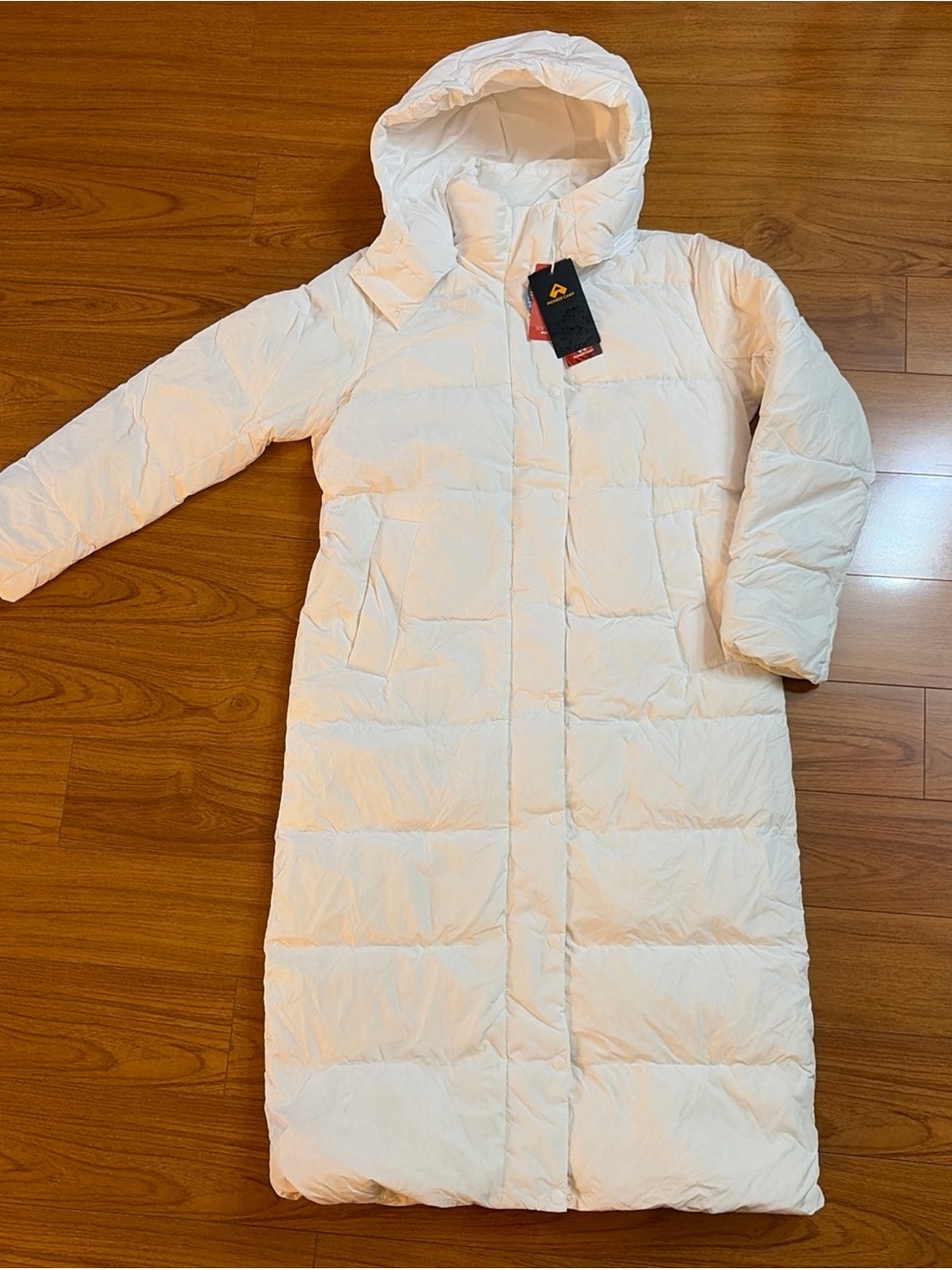 Pioneer Camp Women's Thickened Long Down Jacket 650+ Fill  Size M